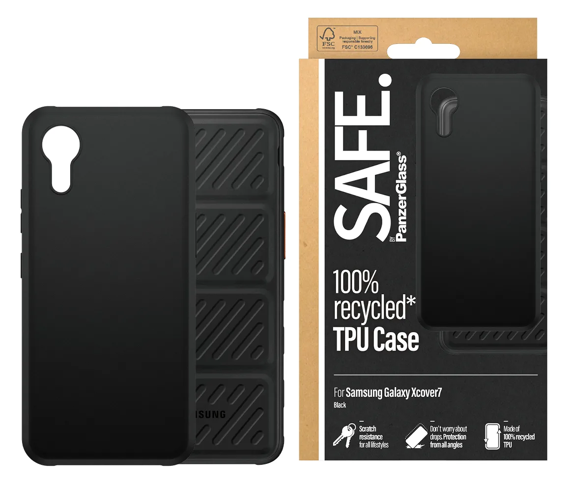 PanzerGlass SAFE. by TPU Case Samsung Galaxy xCover 7 - black, Ansicht 4