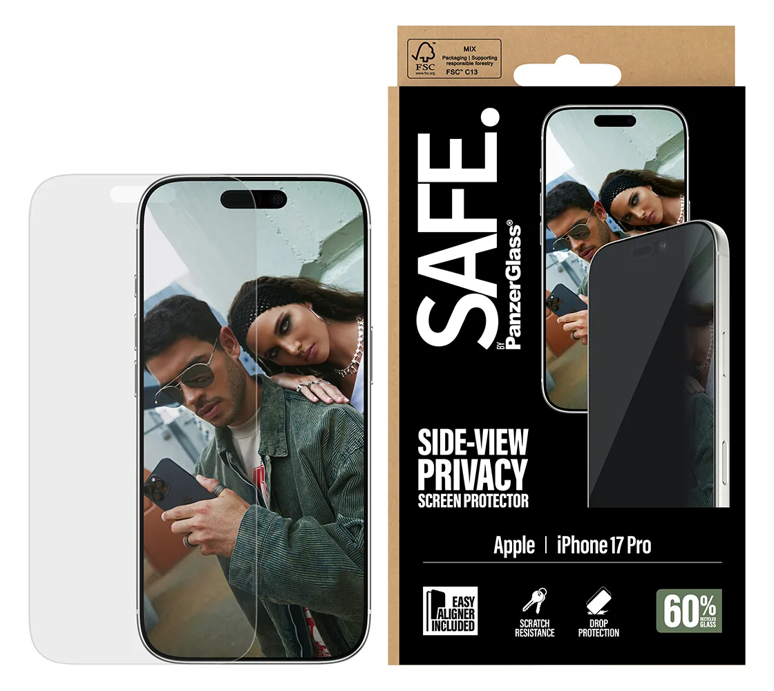 PanzerGlass SAFE. Privacy Screen Protector iPhone 17 Pro Ultra-Wide Fit, Ansicht 2