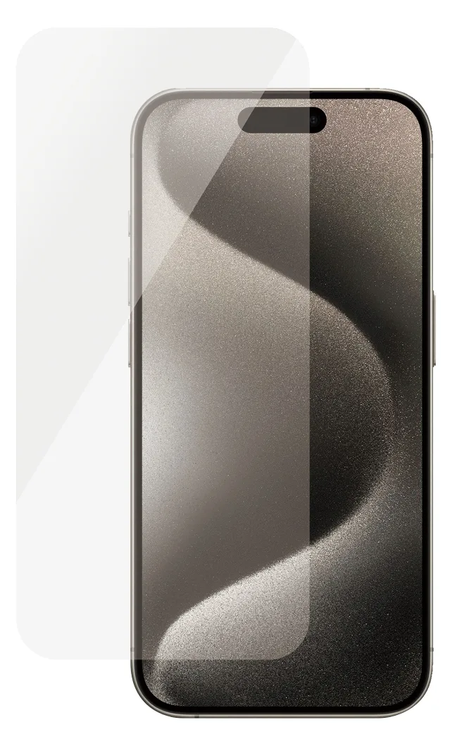 PanzerGlass SAFE. Screen Protector iPhone 15 Pro Ultra-Wide Fit, Ansicht 2
