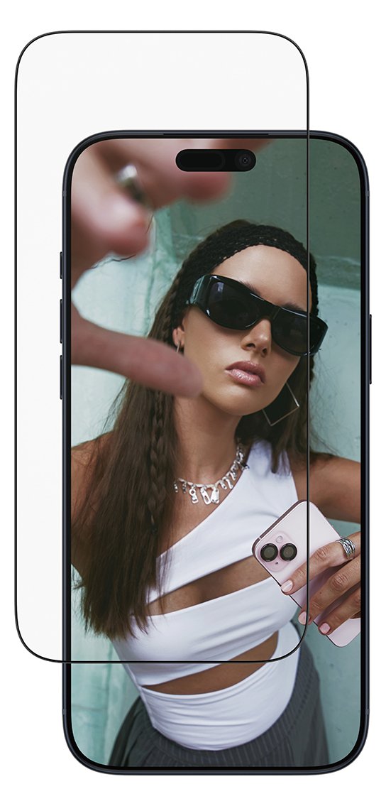 PanzerGlass SAFE. Screen Protector w. black Frame iPhone 17 Pro Max