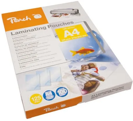 Peach 100er-Pack - glänzend - A4 (210 x 297, Ansicht 2