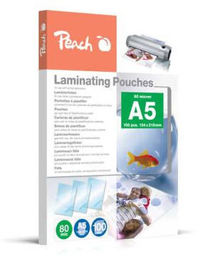 Peach 100er-Pack - glänzend - A5 (148 x 210 von LumaTech
