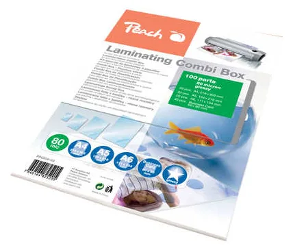 Peach 100er-Pack - Taschen für Laminierung, Ansicht 2