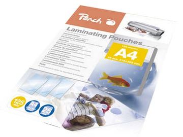 Peach 25er-Pack - glänzende Laminierungstaschen