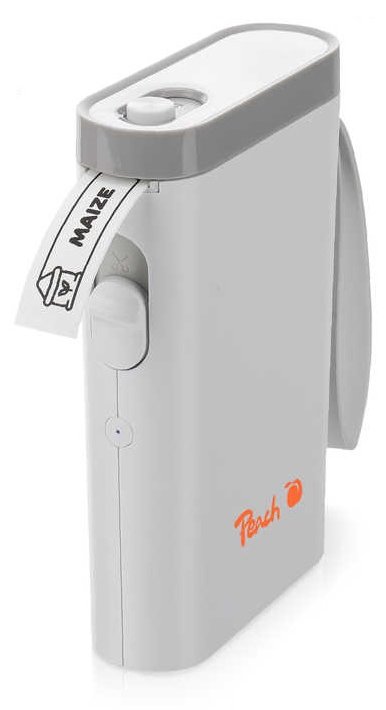 Peach Etikentendrucker PE110 weiß - Drucker - Thermotransferdruck