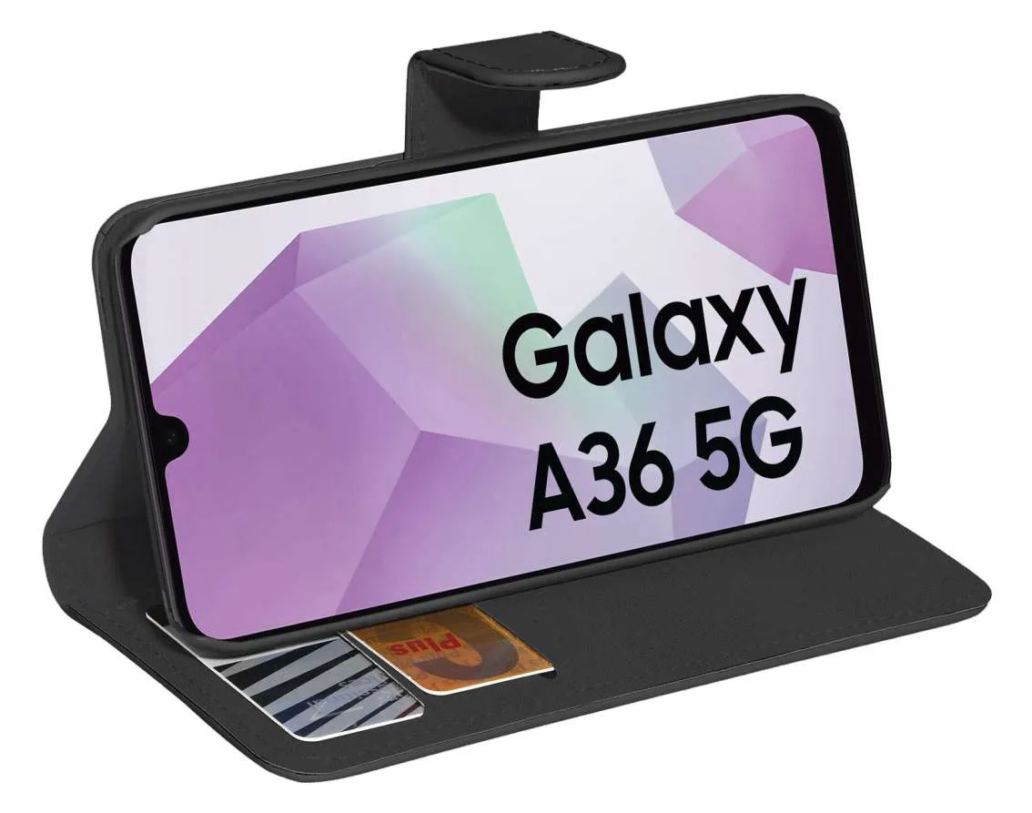 PEDEA Book Cover Classic für Samsung Galaxy A36/A56 schwarz, Ansicht 2