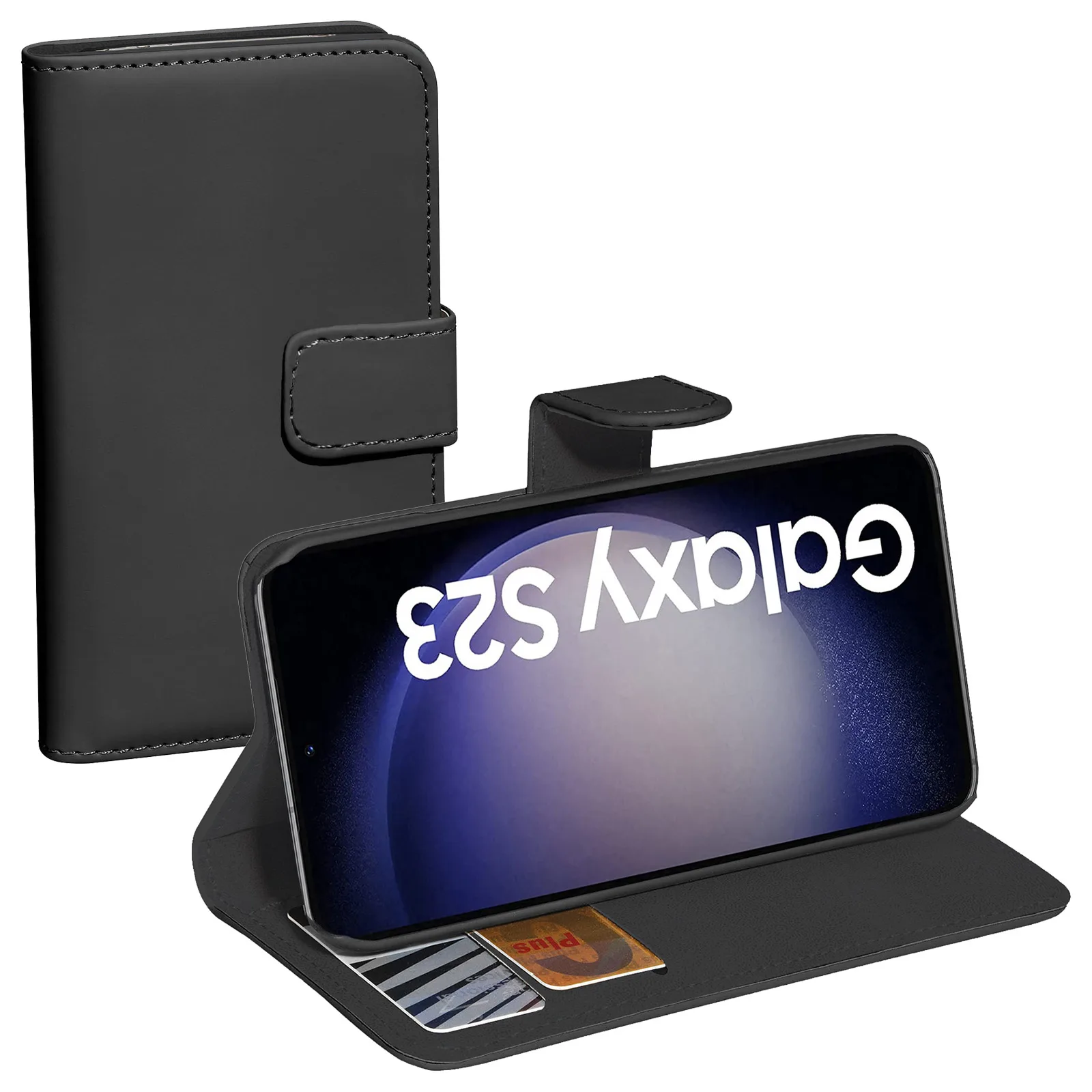PEDEA Book Cover Classic für Samsung Galaxy S23 FE 5G schwarz -> Highlights, Ansicht 3