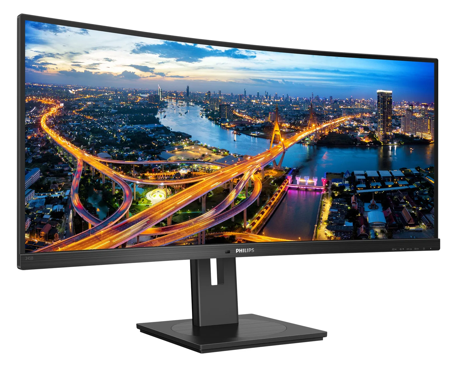 Philips B Line 345B1C - LED-Monitor - gebogen - 86.36 cm (34), Ansicht 3