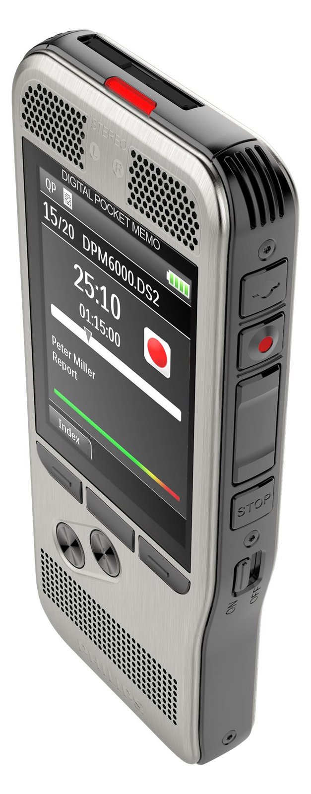 Philips Digital Pocket Memo DPM6000 - Voicerecorder