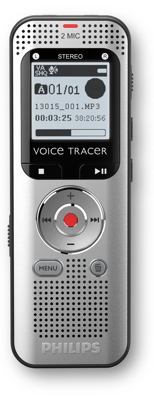 Philips Diktiergerät VoiceTracer Dvt2015 - Recorder - 2.400 min