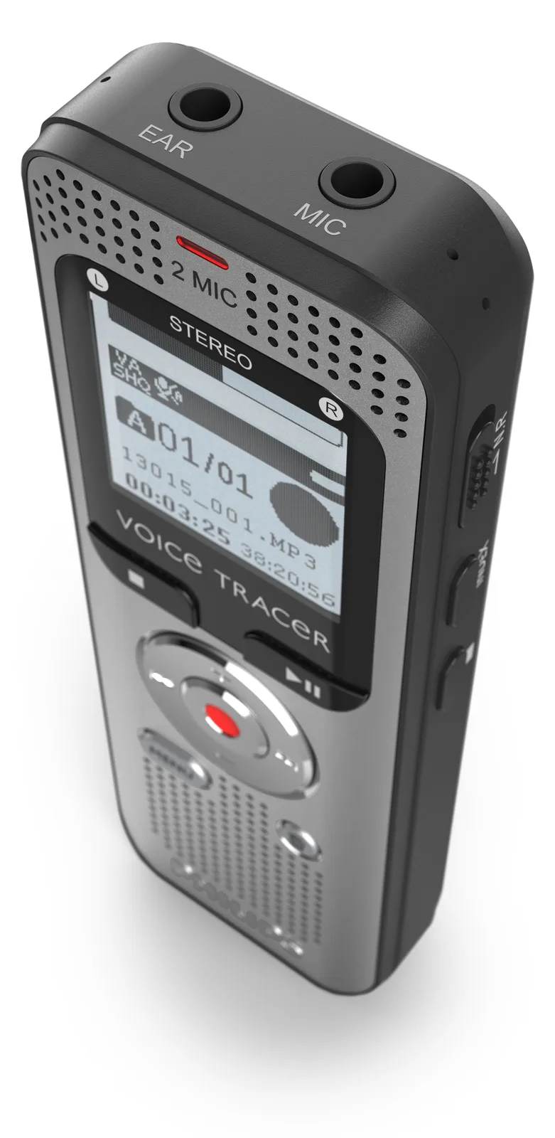 Philips Diktiergerät VoiceTracer Dvt2015 - Recorder - 2.400 min, Ansicht 2