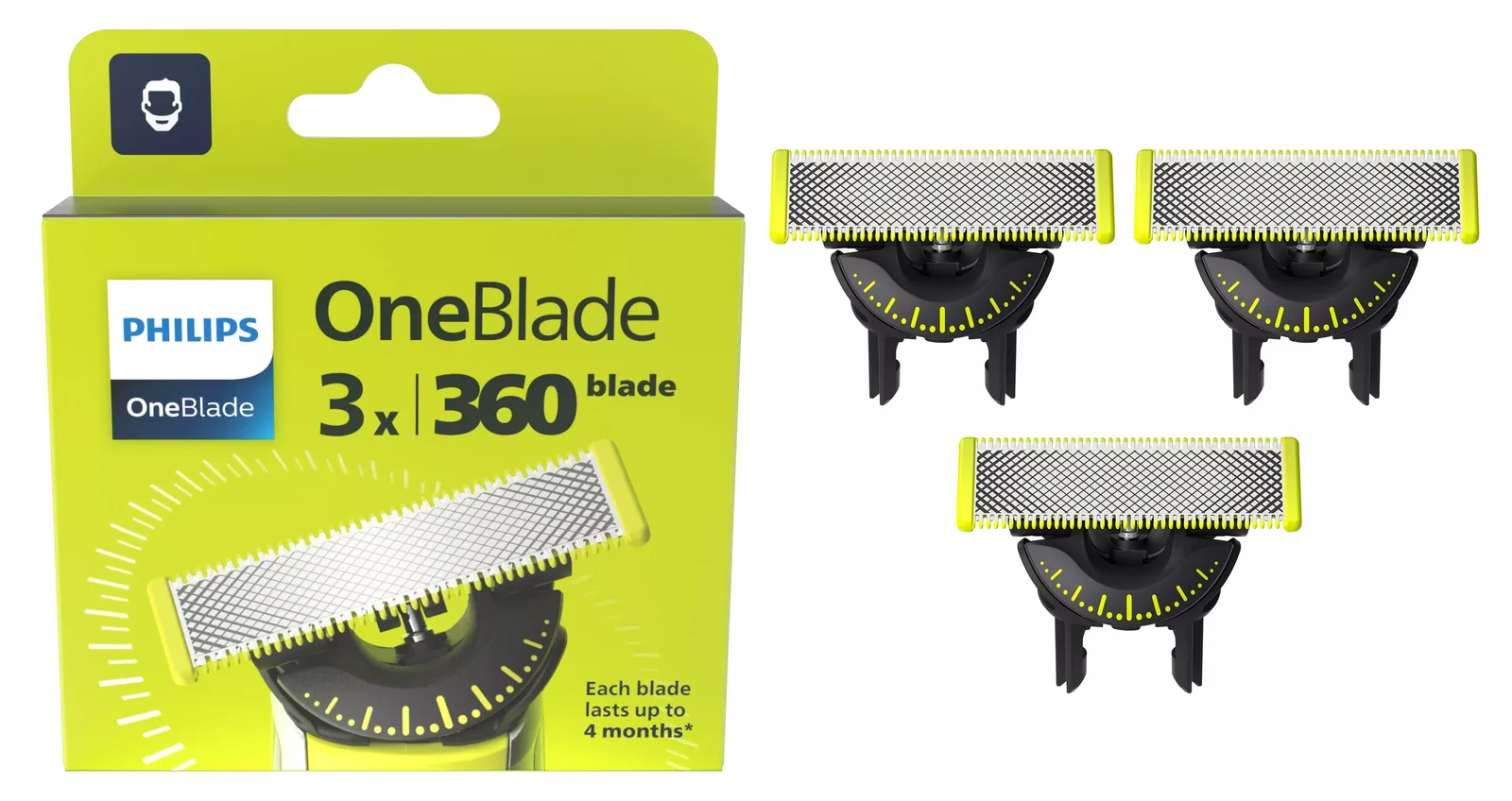 Philips OneBlade 3x replacement blades QP430/50, Ansicht 4