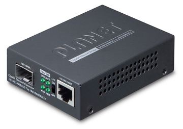 Planet GT-805A - Medienkonverter - GigE - 10Base-T, 1000Base-LX, 1000Base-SX, 100Base-TX, 1000Base-T - RJ-45 / SFP von LumaTech