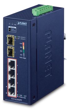 Planet IGS-624HPT - Switch - 4 x 10/100/1000 (PoE+) von LumaTech