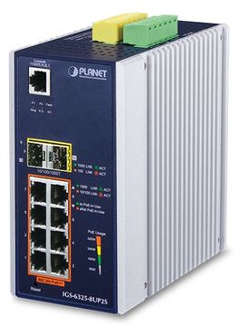 Planet IGS-6325-8UP2S - Managed - L3 - Gigabit Ethernet (10/100/1000) - Vollduplex - Power over Ethernet (PoE) von LumaTech