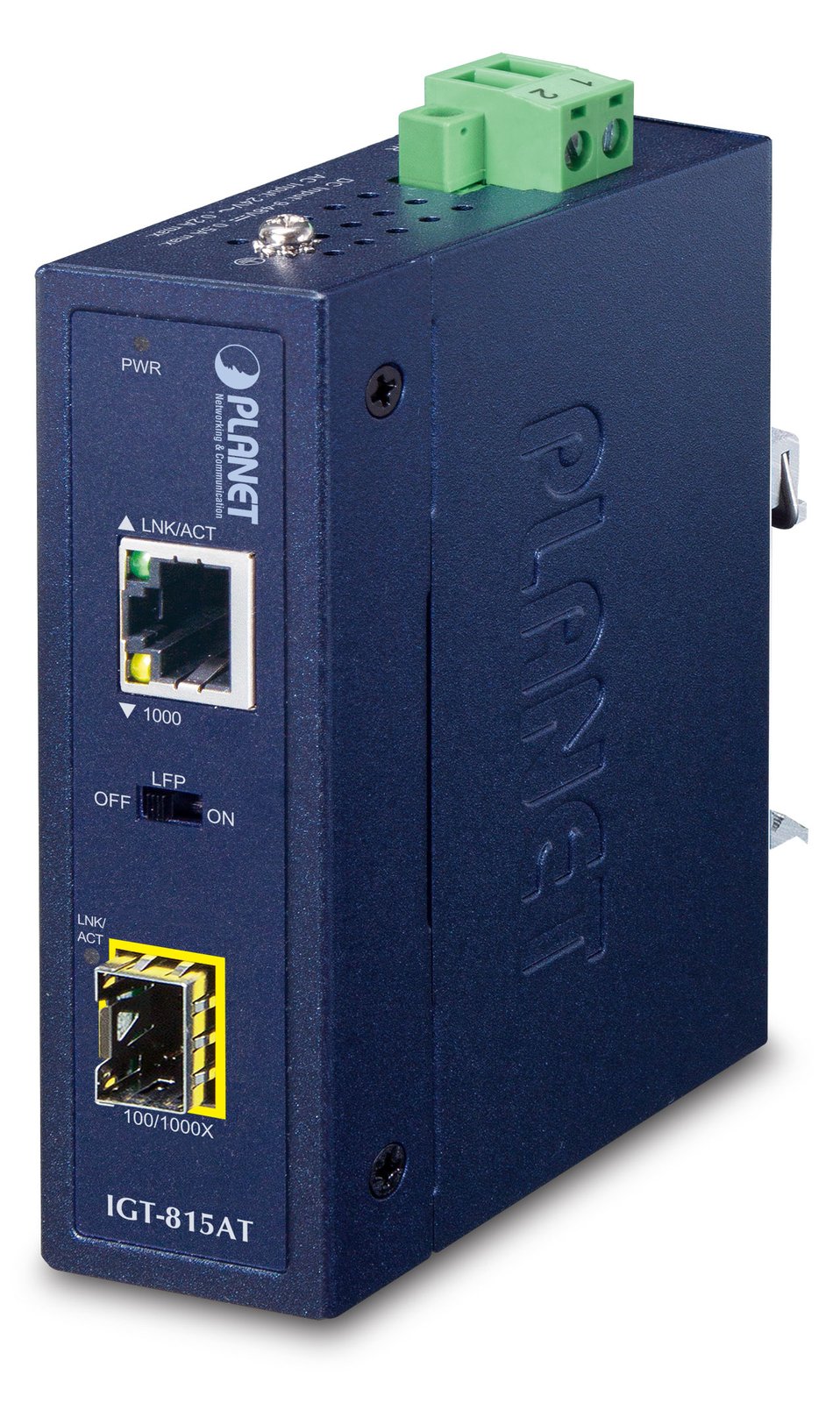 Planet IGT-815AT - 1000 Mbit/s - 10Base-T - Gigabit Ethernet - 10,100,1000 Mbit/s