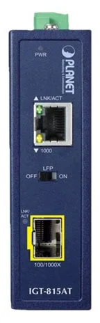 Planet IGT-815AT - 1000 Mbit/s - 10Base-T - Gigabit Ethernet - 10,100,1000 Mbit/s, Ansicht 2