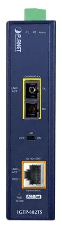 Planet IGTP-802TS IP30 Industrial to - Converter - Glasfaser (LWL), Ansicht 2