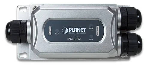 Planet IPOE-E302 - Netzwerksender - 10,100,1000 Mbit/s - Voll - Halb - 2000 Eintragungen - IP67, Ansicht 2