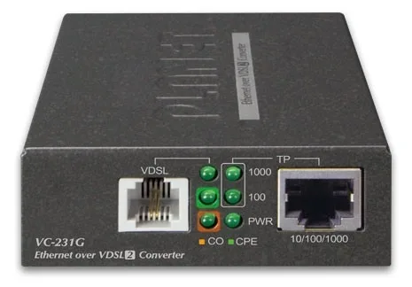 Planet VC-231G - Medienkonverter - 1GbE, Ethernet over VDSL2, Ansicht 2