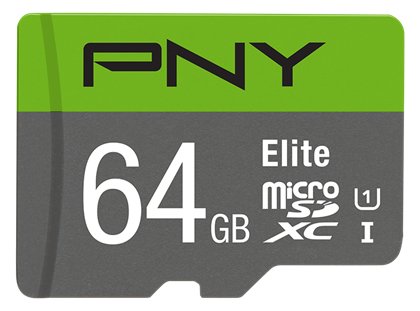 PNY Elite - Flash-Speicherkarte - 64 GB - UHS-I U1 / Class10