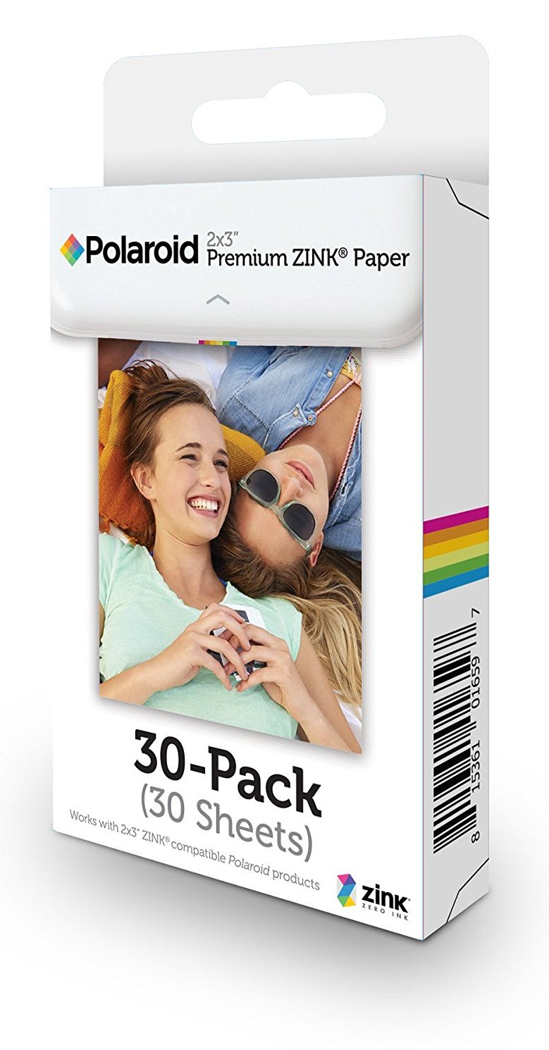 Polaroid Premium ZINK Paper - Selbstklebend - weiß