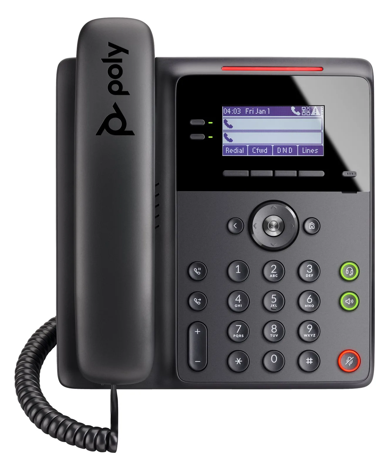 Poly Edge B10 IP PH w/PSU EMEA-INTL Engl - Telefon, Ansicht 2