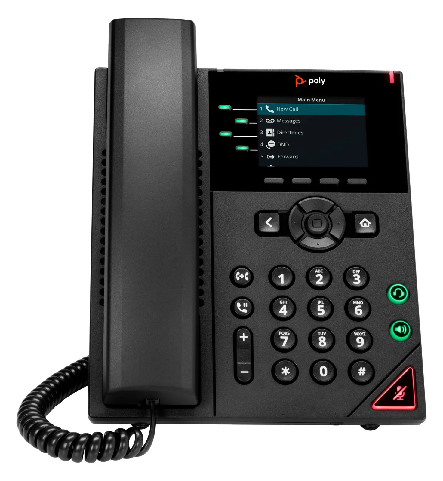 Poly HP VVX 250 - VoIP-Telefon - dreiweg Anruffunktion, Ansicht 2