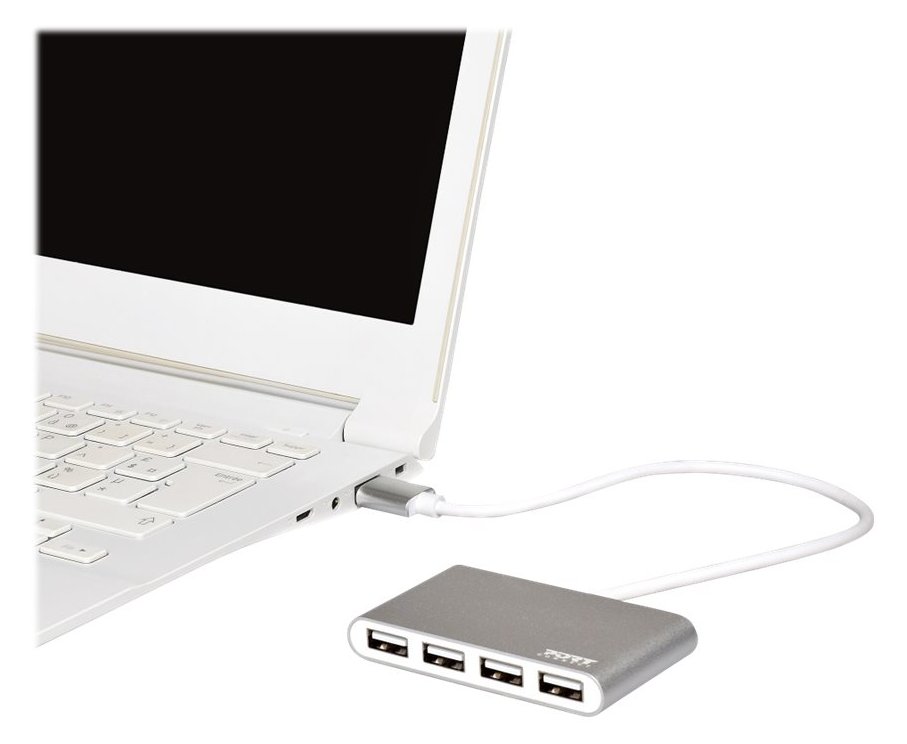 PORT Designs PORT Connect - Hub - 4 x USB 2.0 - Desktop