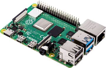 Raspberry Pi Pi 4 Model B - Einplatinenrechner - Broadcom BCM2711 / 1.5 GHz von LumaTech