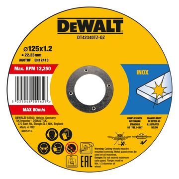 DEWALT Schleifteller - für Metall, rostfreier Stahl von LumaTech