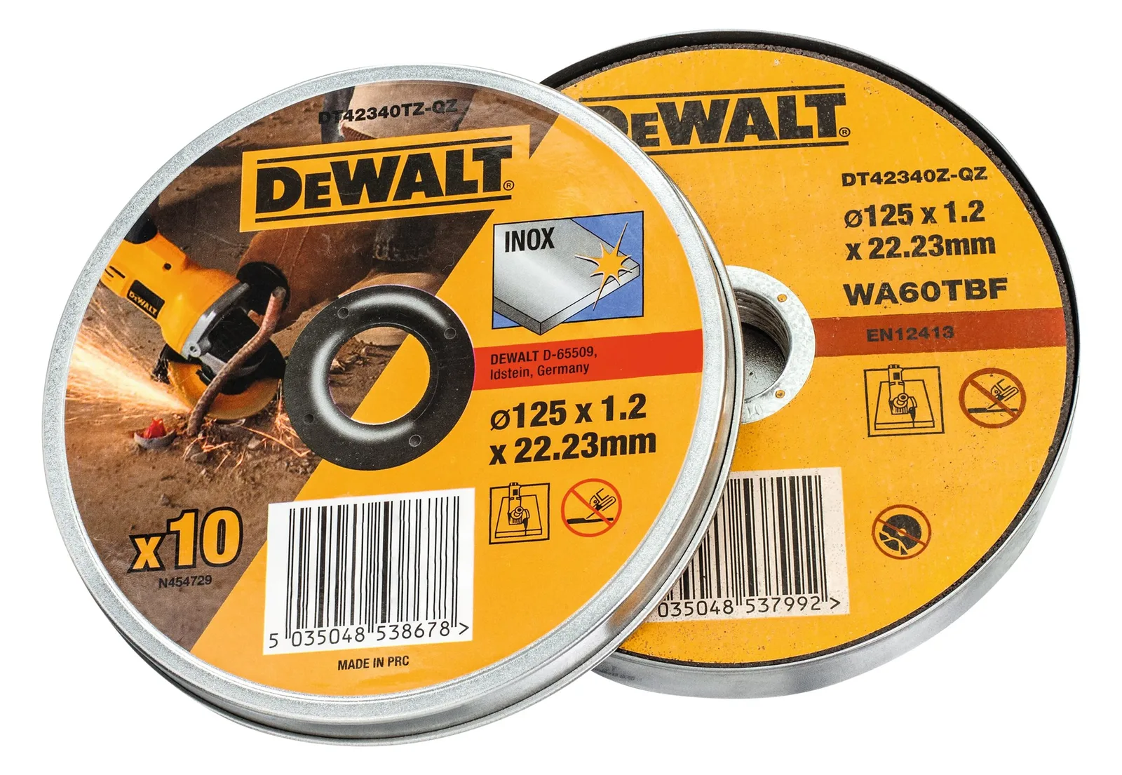 DEWALT Schleifteller - für Metall, rostfreier Stahl, Ansicht 3
