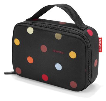 Reisenthel Thermocase Dots - 1,5 l - Schwarz - Aluminium - Polyester - Alufolie - 200 mm - 65 mm von LumaTech