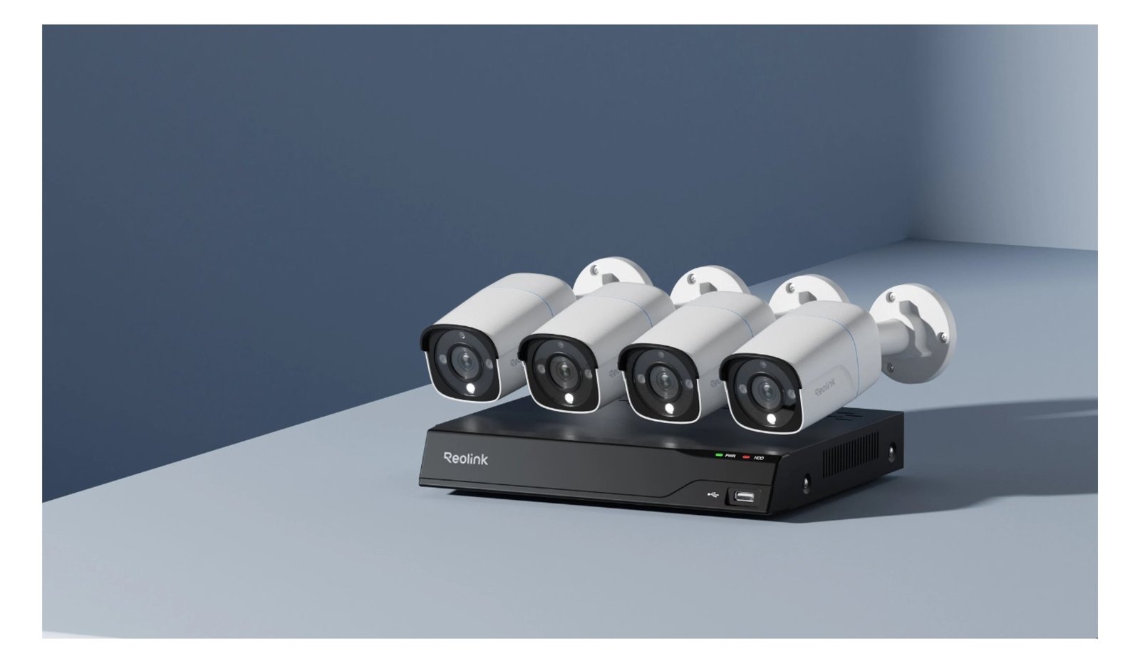 Reolink NVS8-8MB4 Videoüberwachungskit Kabelgebunden 8 Kanäle