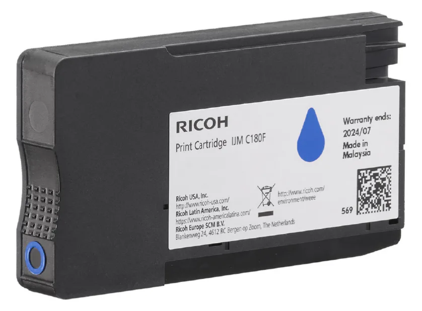 Ricoh Cyan - original - Tonerpatrone - IJM C180F, Ansicht 2