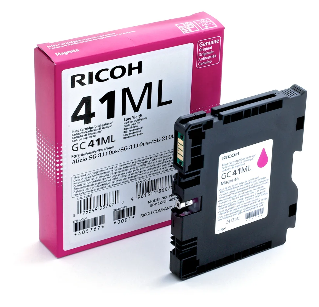 Ricoh GC 41ML - Low Yield - Magenta - original, Ansicht 2