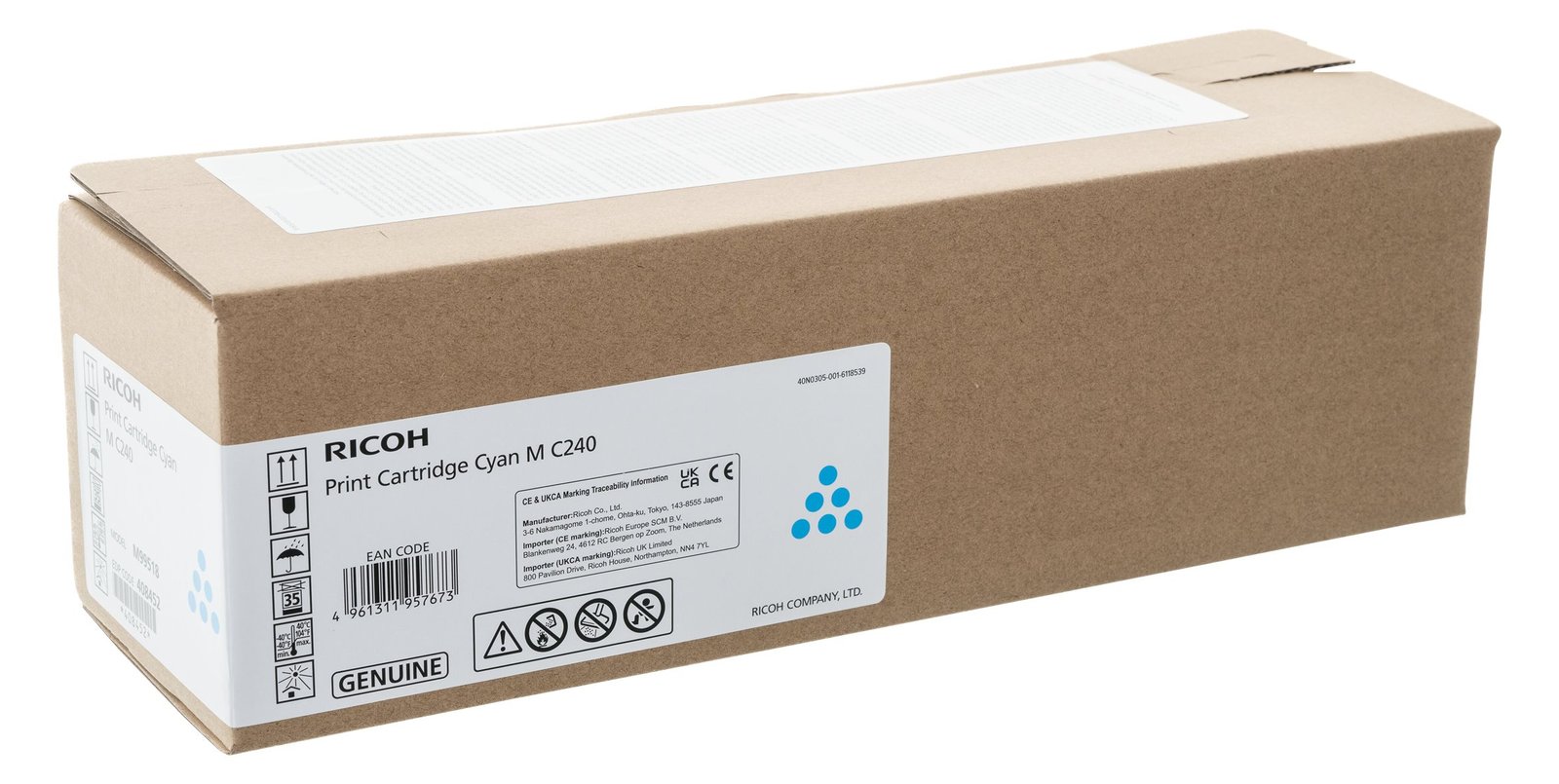 Ricoh M C240 - Cyan - original - Tonerpatrone von LumaTech