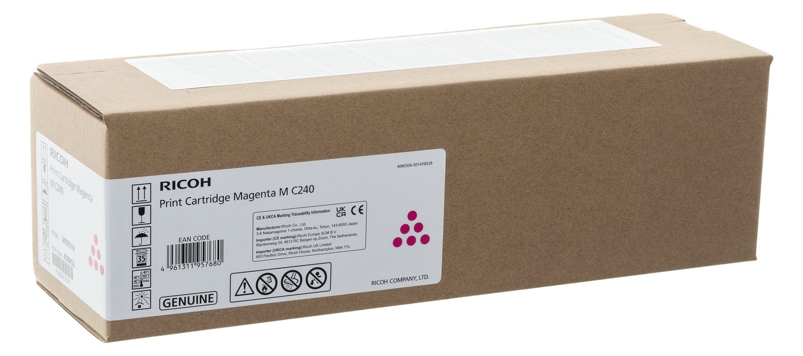 Ricoh M C240 - Magenta - original - Tonerpatrone von LumaTech