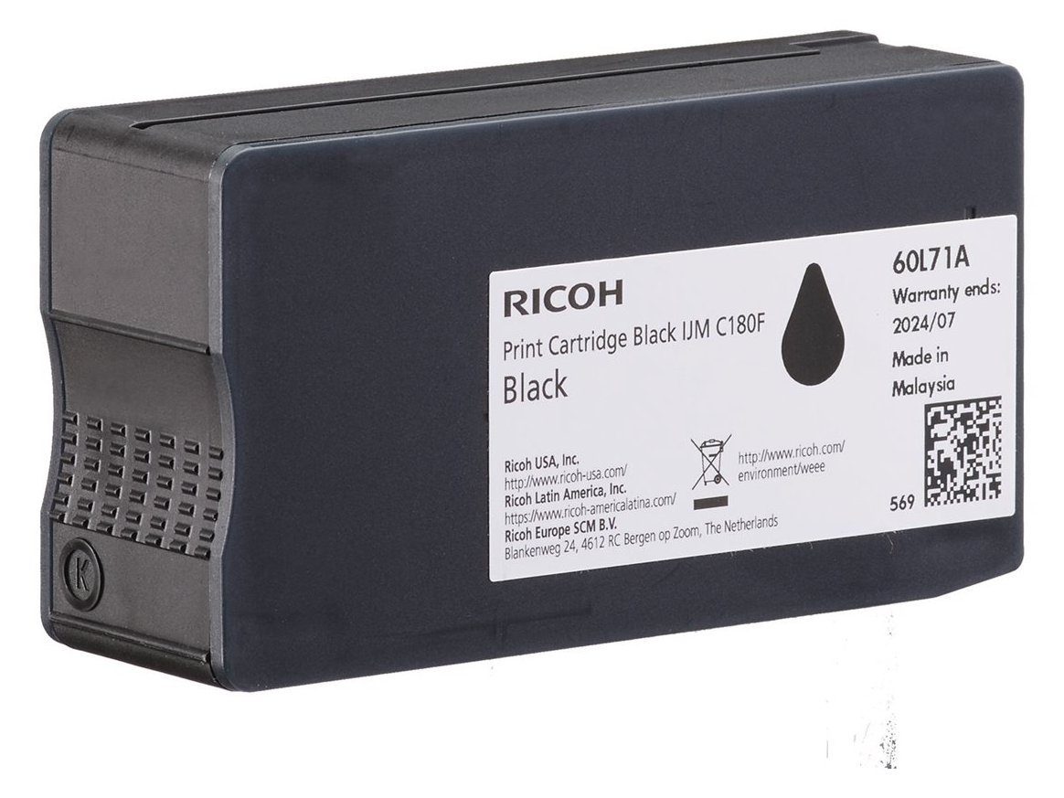 Ricoh Schwarz - original - Tonerpatrone