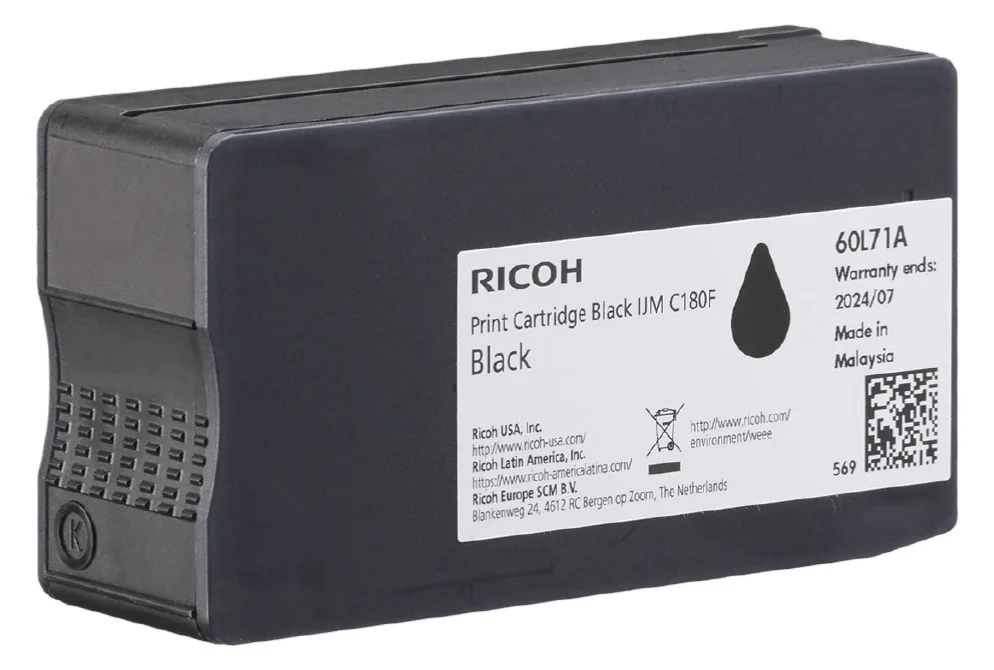 Ricoh Schwarz - original - Tonerpatrone - 2000 Seiten, Ansicht 2