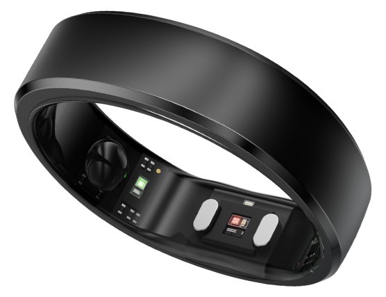 RINGCONN Gen2 Smart Ring Schwarz Groesse 12