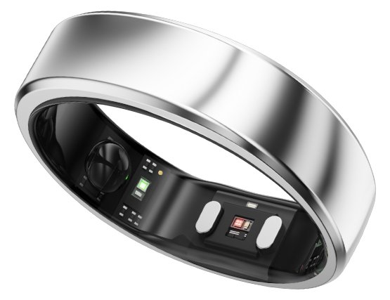 RINGCONN Gen2 Smart Ring Silber Groesse 12