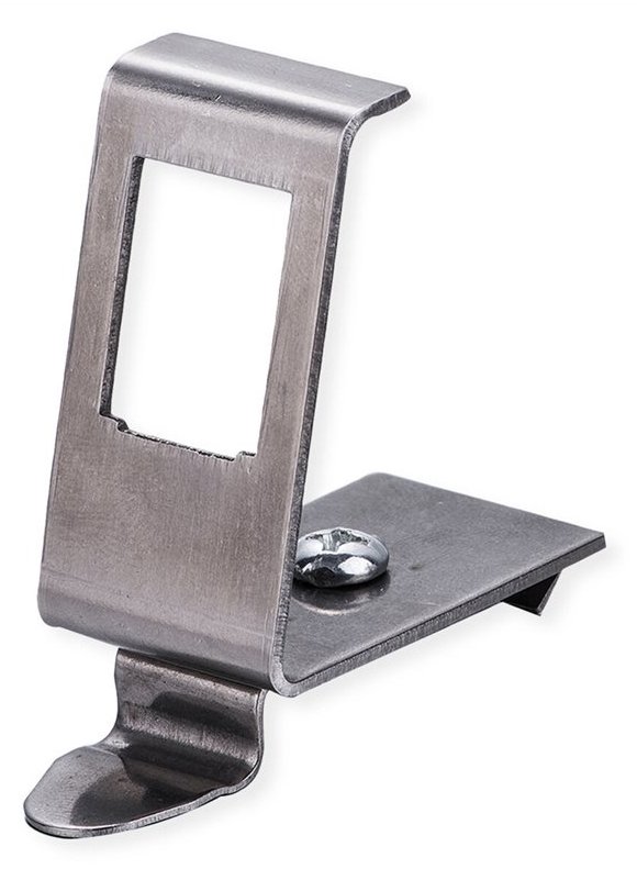 ROLINE Keystone Jack-DIN-Adapter für Schienenmontage von LumaTech