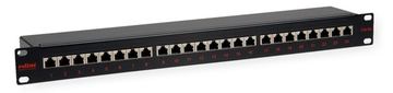 ROLINE Patch Panel - CAT 5e - Schwarz - 1U - 48.3 cm (19) von LumaTech