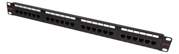 ROLINE Patch Panel - CAT 5e - UTP - Schwarz - 48.3 cm (19) von LumaTech