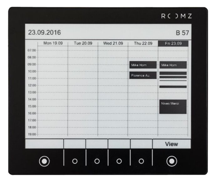 Roomz Display - Raummanager - kabellos - Wi-Fi, NFC