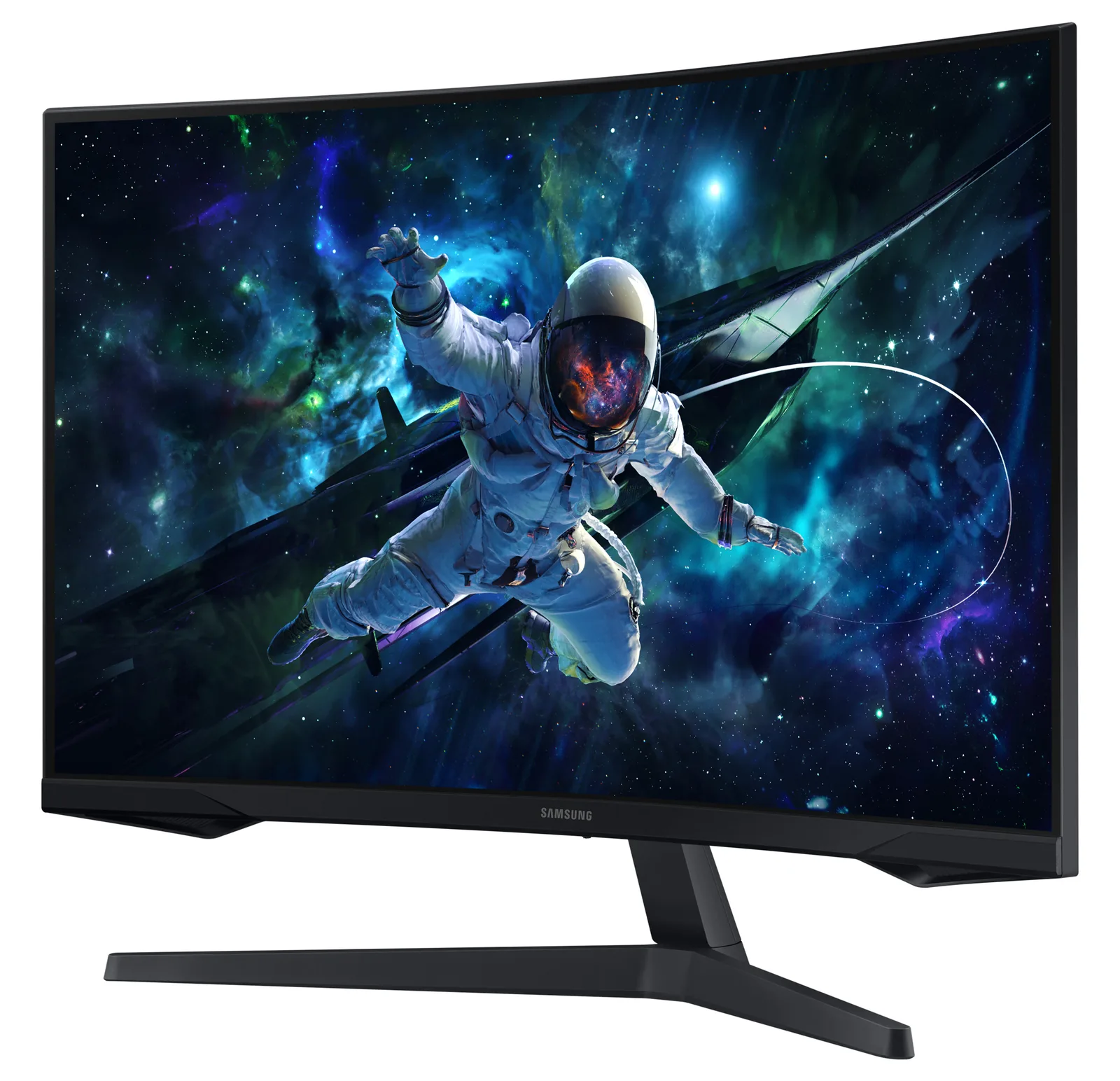 Samsung Dis 32 S32CG554EU Black VA - 9,1 ms, Ansicht 3