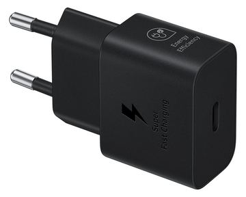 Samsung EP-T2510 - Netzteil - 25 Watt - 3 A - SFC, PD 3.0 (24 pin USB-C) - Schwarz von LumaTech