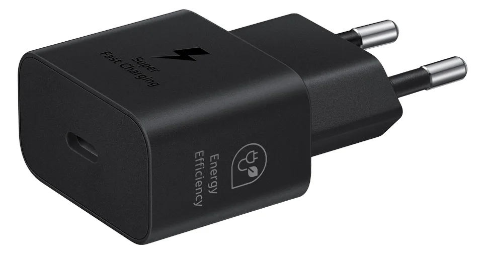 Samsung EP-T2510 - Netzteil - 25 Watt - 3 A - SFC, PD 3.0 (24 pin USB-C) - Schwarz, Ansicht 2