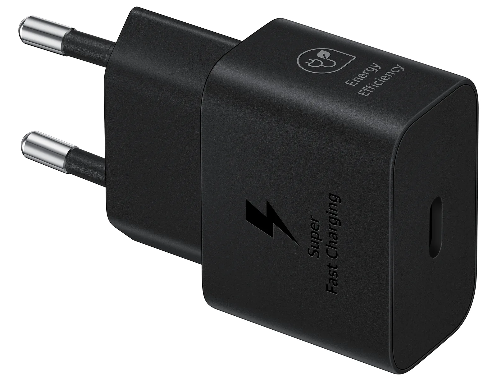 Samsung EP-T2510X - Netzteil - mit Datenkabel - 25 Watt - 3 A - PD 3.0, SFC, PD/PPS (24 pin USB-C) - Schwarz, Ansicht 2